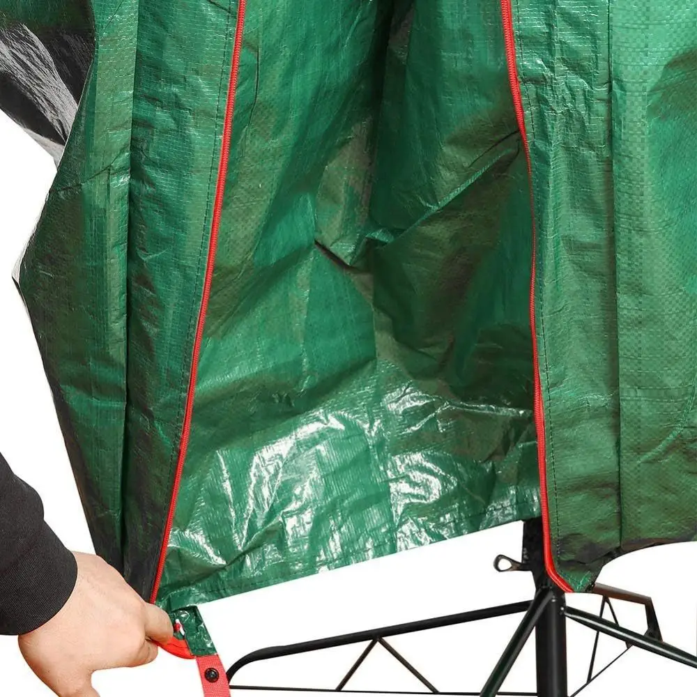 Waterproof Christmas Tree Storage Bag Dustproof Heavy Duty Protective Storage Pouch Oxford Cloth Sturdy Tear-Resistant