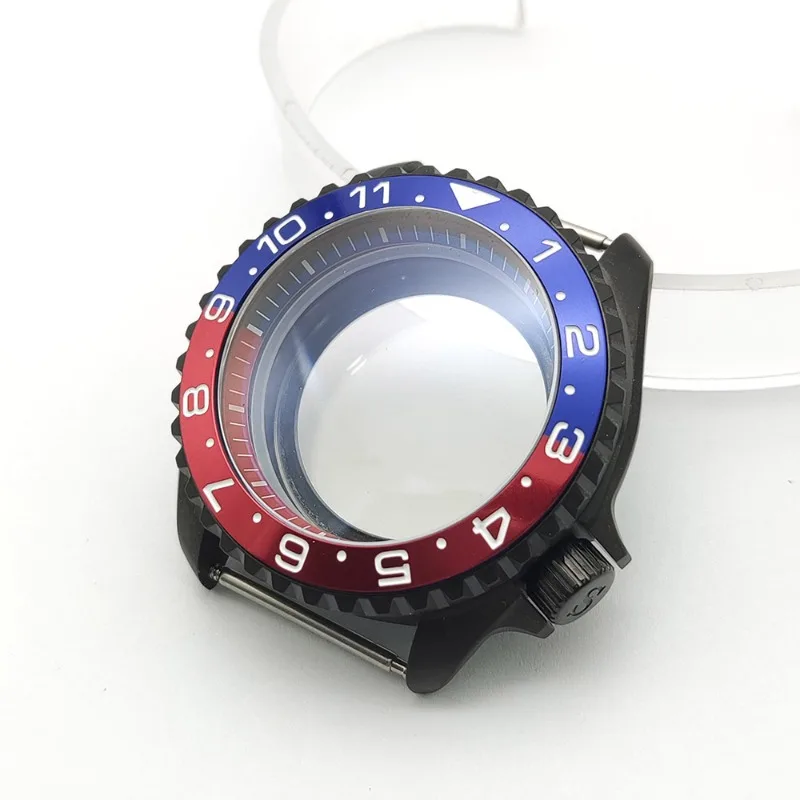 NH35 36 70 ムーブメント用の 41MM ステンレススチール防水ケース、サファイアガラスケース