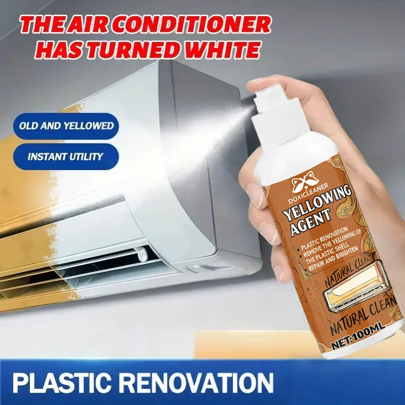 Plastic Restoration Spray Quickly Remove Yellowing,Repair Air Conditioning Unit,Car shine plastic restore polish scratch remover