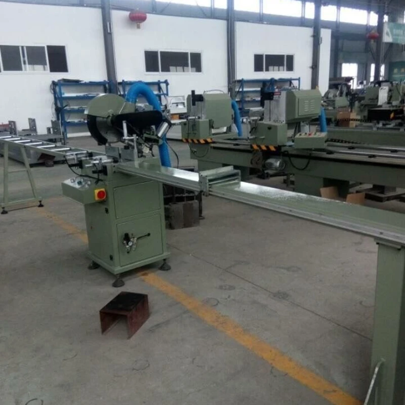 

For PVC aluminum window profile cutting machine, single oblique sawing machine