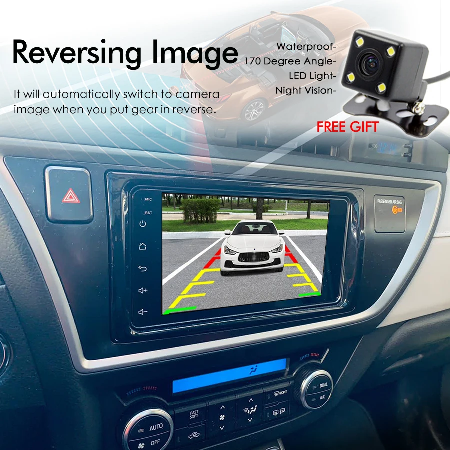 Android 14 IPS Screen For TOYOTA AURIS 2013 2014 CAR RADIO GPS 8GB RAM 128GB FLASH 8 Octa Core STEREO+DVR/WIFI+DSP+DAB+CARPLAY