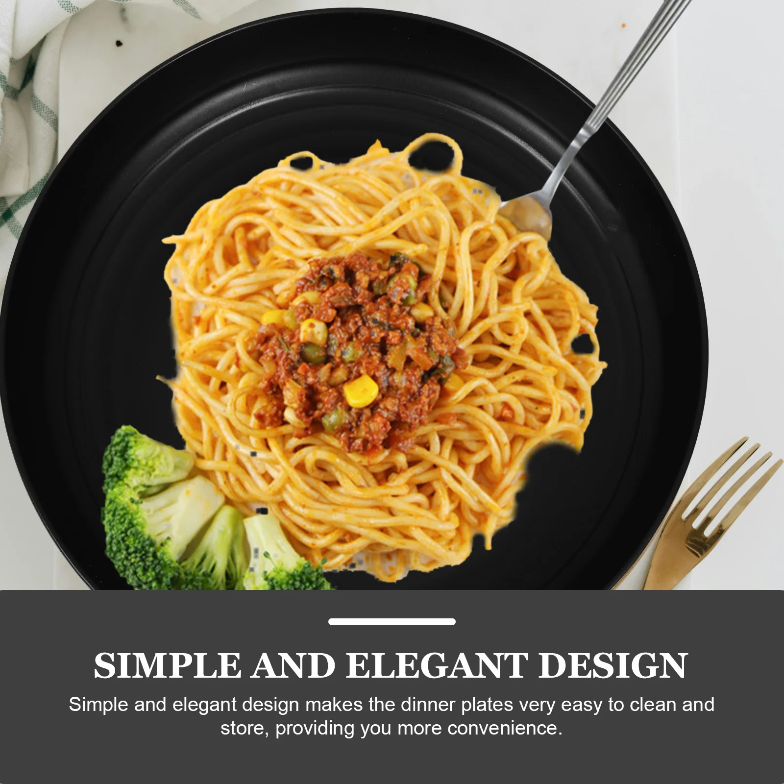 

10Pcs PP Utility Plates Reusable Rigid Plastic Snack Plates for Daily Use Holiday Event Bento Box Style Multi Occasion