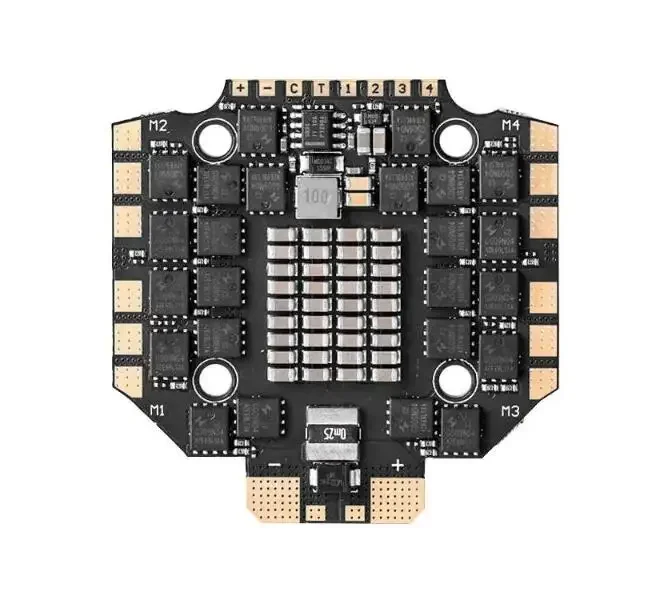 T-Motor Cine 80A 4-8S BLHeli_32 4-in-1 ESC brushless speed control 80AX4 - 30x30MM STM32G071 MCU For FPV car cinematography