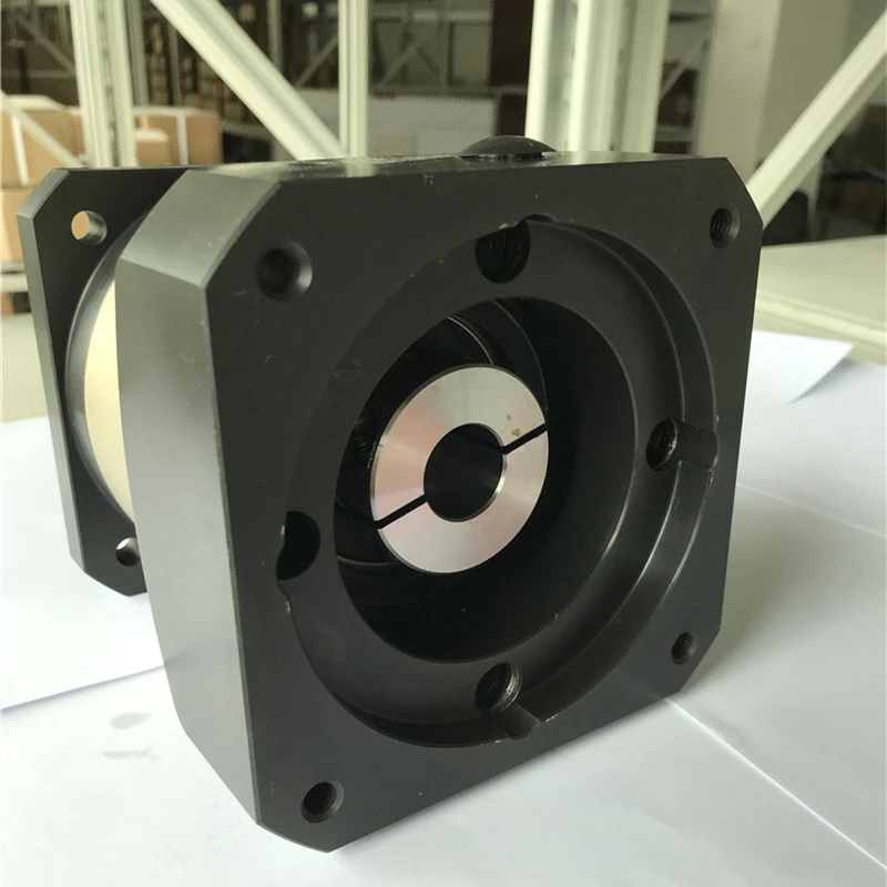 PF60 Spur Gear Planetary Gearbox Reducer Ratio 5:1 10:1 20:1 50:1 for 400w 60mm AC Servo Motor Input Shaft 14mm