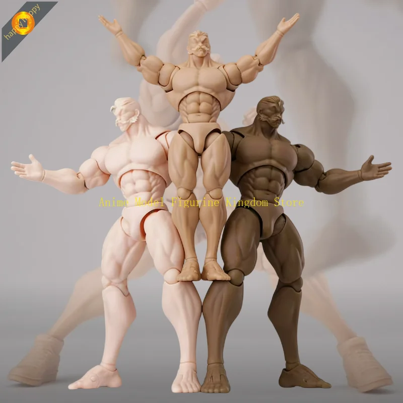 

In Stock KToys KT01 1/12 Scale Strong Muscle Male Body Flexible Joint Highly Articulated Action Figure Model Collectible Toy