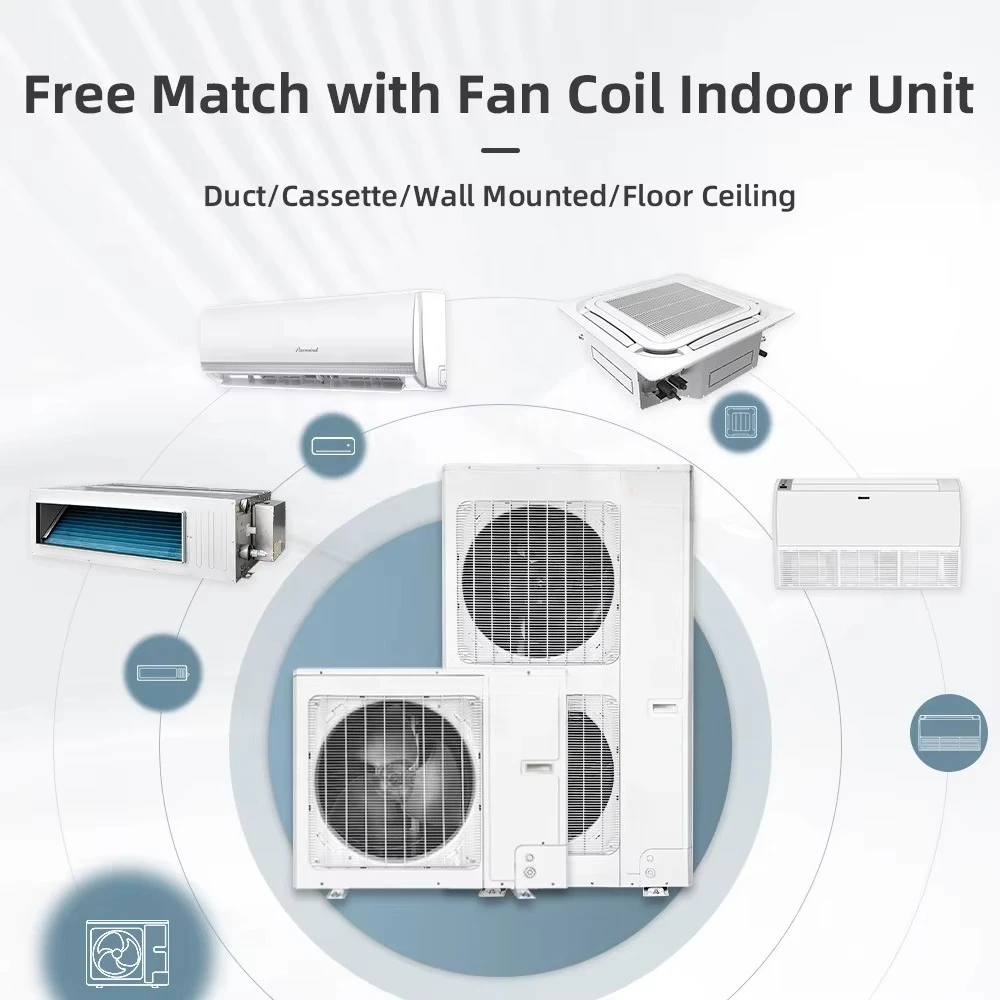 Gree HVAC VRF VRV Central Air Conditioning System 10kW-33.5KW Heating Cooling Multi Zone Mini Split Air Conditioner Wifi
