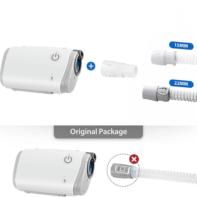 

Y17A Adapters For Airmini Machine Air Mini CPAP Accessories Hose Line Adaptor Air Mini Accessory Hose Adapter