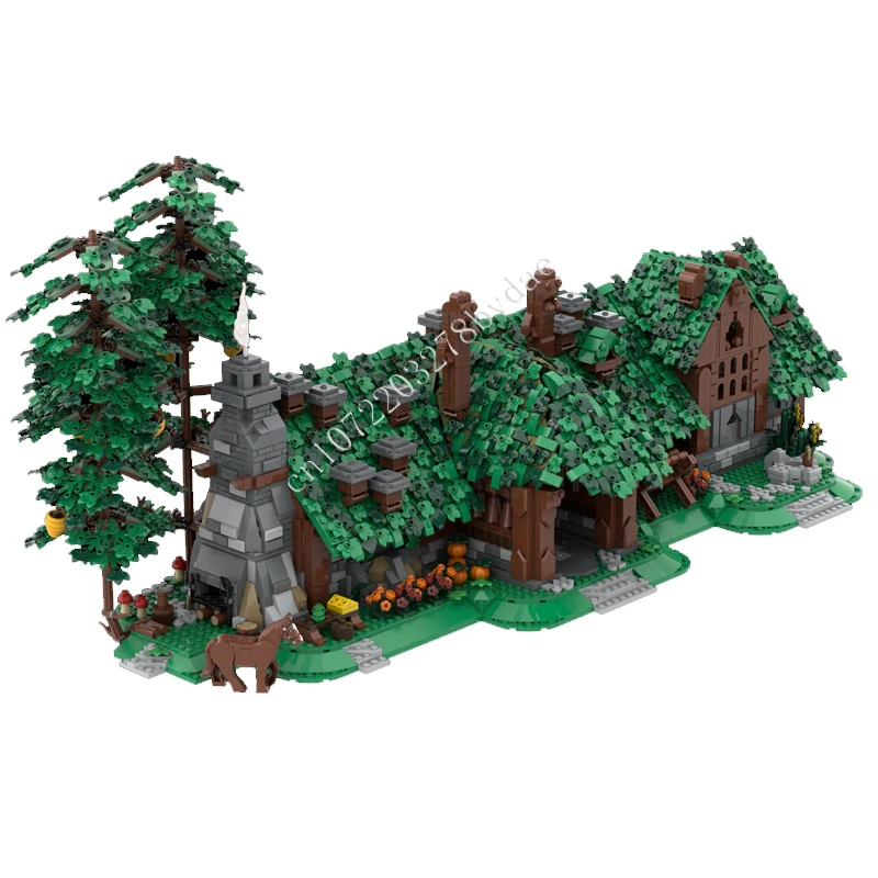 

4790PCS UCS The House of Beorn MOC streetview Holiday Puzzles Sets Creative Assembly Christmas Birthday Toys Gifts for Kids Ages