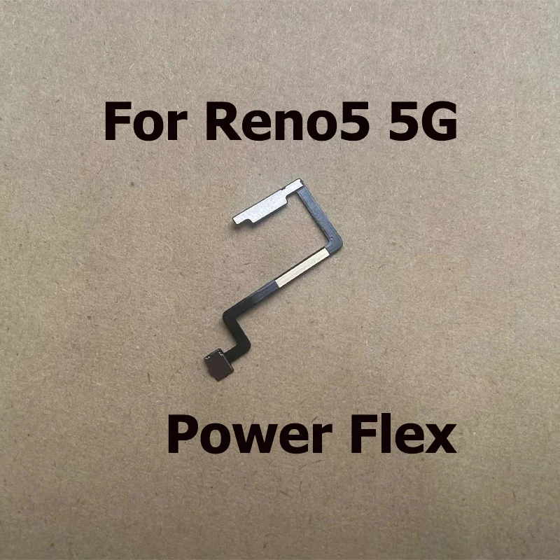 For Oppo Reno5 Reno 5 Lite Power Switch On Off Volume Key Button Flex Cable Replacement Parts For Reno 5 Reno5 Pro 5G