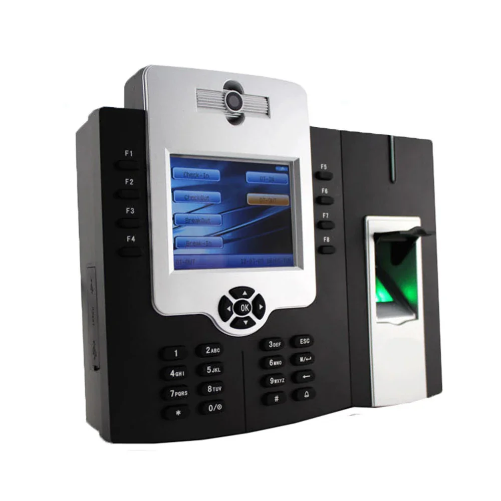 Iclock880 Biometric Fingerprint Time Attendance With Camera 50,000 User Door Access Control Optional 125kHz RFID MF Card ADMS