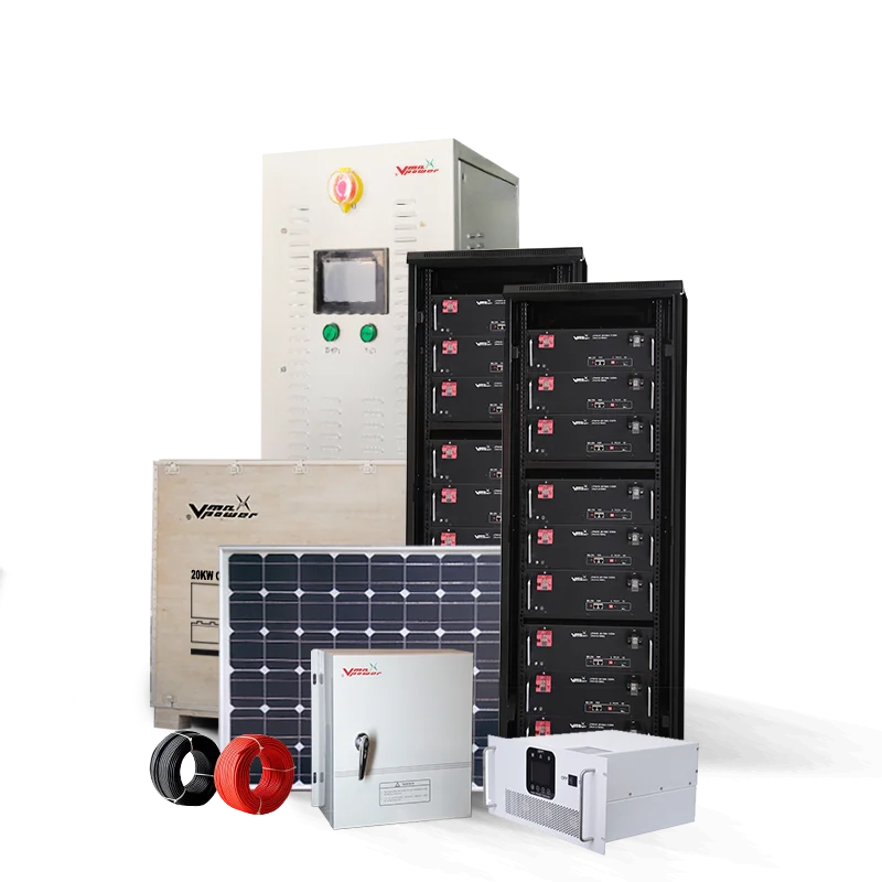 Off-grid Solar Energy System Roof Lithium Battery Stacking Aluminum Frame Intelligent Controller Inverter Inverter