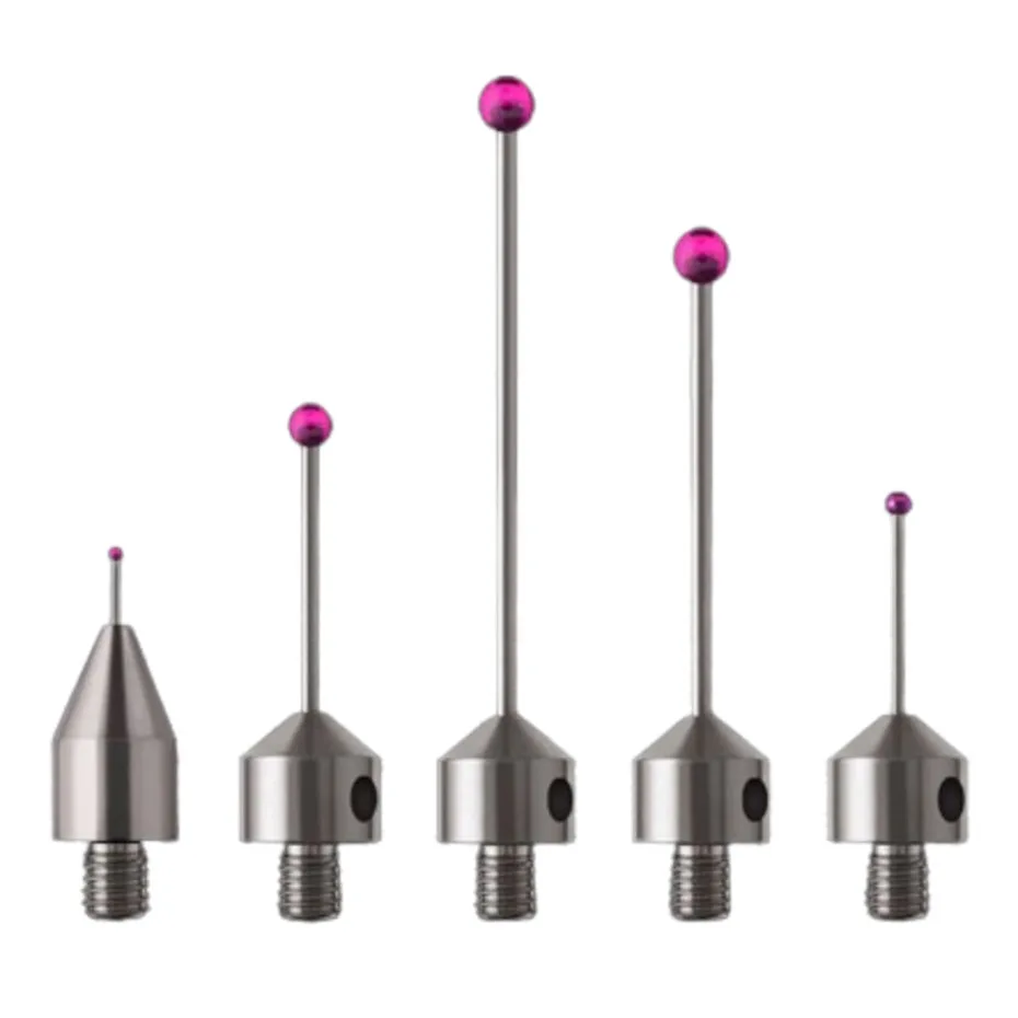 M5 موضوع ثلاثة إبرة قياس الإحداثيات Renishaw مسبار مسدس مسبار Zeiss روبي الكرة الرأس #6