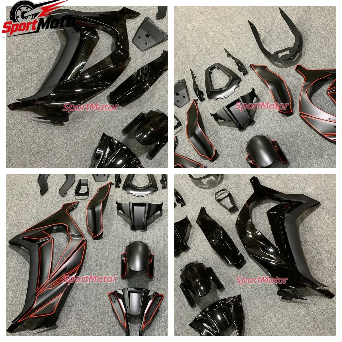 Motorcycle Accessories Fender Fuel Tank Side Panel Frame Fairing Kit Dry Carbon Fiber For Kawasaki ZX10R 2011-2015