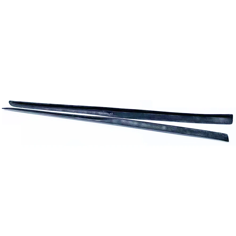 Psm Style Carbon Fiber Side Bumper Extension Skirt for Benz W205 C205 S205 C200 C300 C43 C63 C63s Amg 15 -22