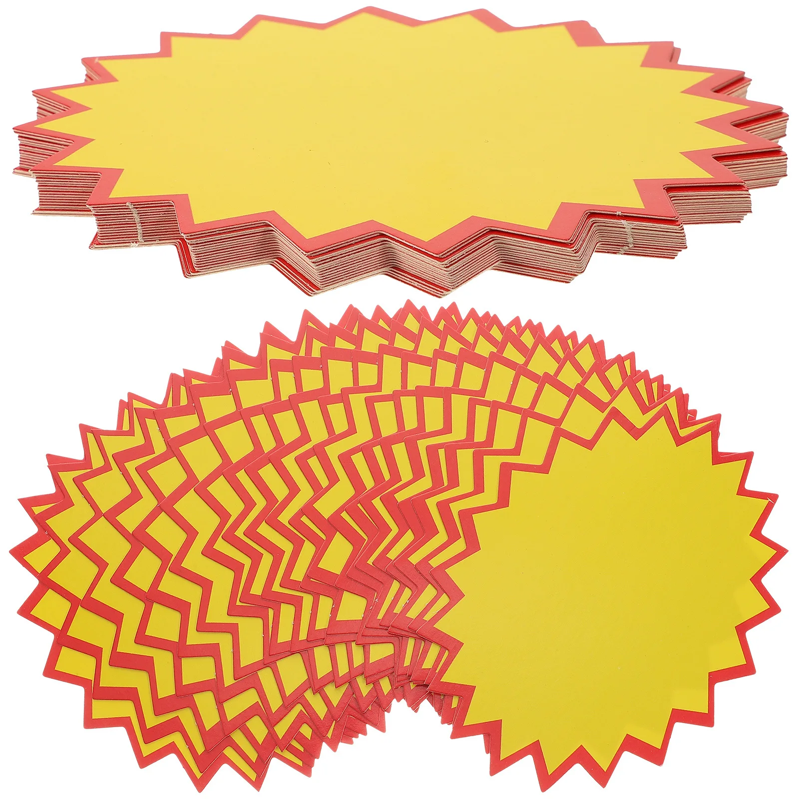 Grands étiquettes de prix Pop, carton de haute qualité Durable pour magasin de détail, supermarché, Banquet de mariage, signes publicitaires, prix