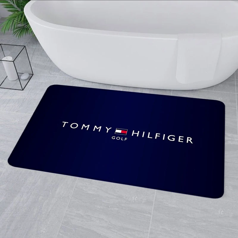 Interior Room Carpet B-Hilfiger Rugs Foot Carpets Entrance Doormat Bedside Tommy Floor Mats Non-slip Mat Kitchen Hallway Rug