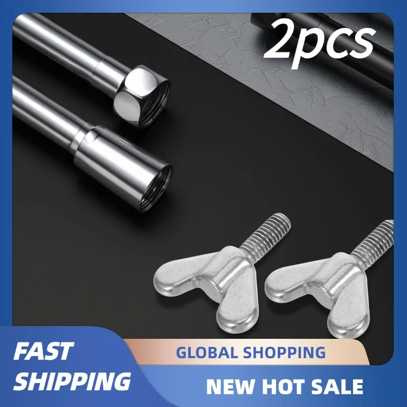 

2pcs Stainless Steel Wing Nut Screws For Flagpole Mounting Hand Twist Screws Accessories For Furniture And Bed Frame Assembly