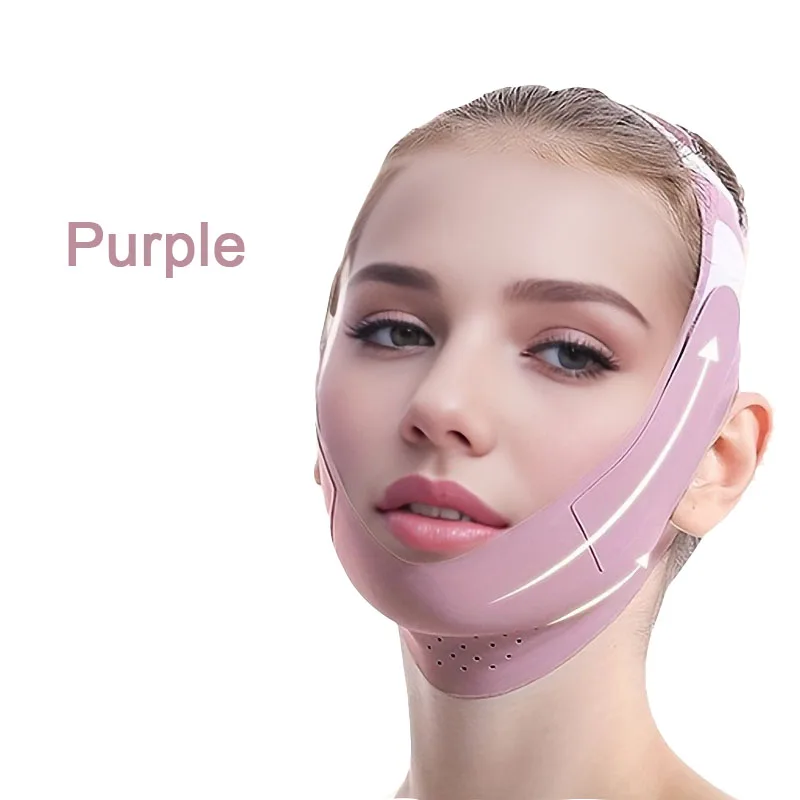 Wielorazowy Bandaż Wyszczuplający Twarz V Line Podnoszący Policzkę Pas do Masażu Twarzy Modelujący Damski Podbródek Pielęgnacja Skóry Narzędzia Kosmetyczne TLMZ01