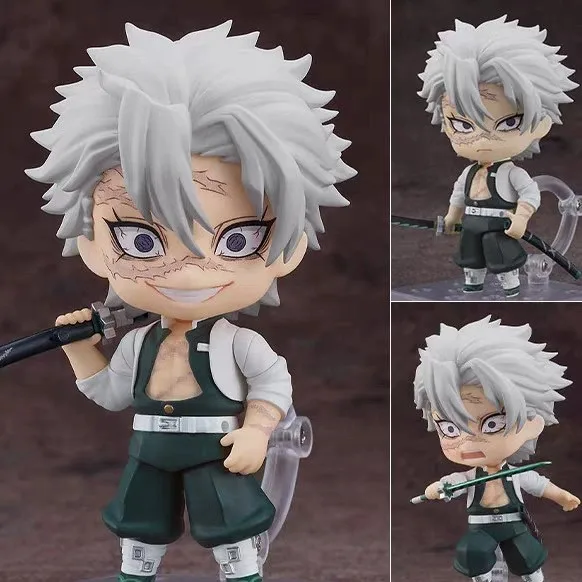 Demon slayer shinazugawa sanemi 2506 anime figura de ação modelo coleção estatueta dos desenhos animados brinquedos em estoque tão agradável