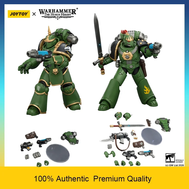 JOYTOY Warhammer The Horus Heresy Salamanders MK III & MK VI Tactical Legionaries 2-Pack 1/18  Scale Action Figures Pre-order