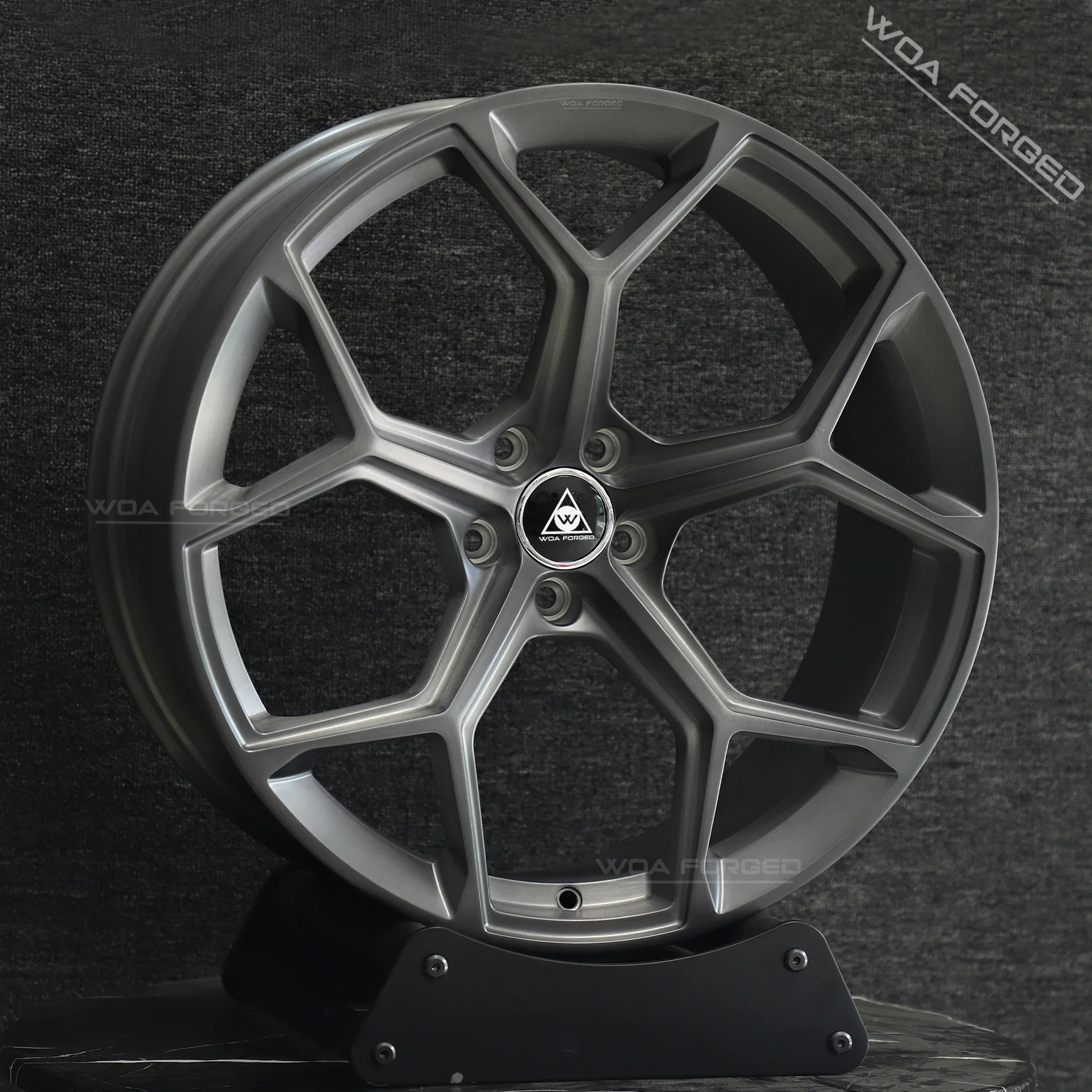 عجلة مزورة 5x112 18 19 20 21 22 بوصة مخصصة نحى جونميتال متداخلة سبيكة سباق السيارات حافة لأودي A4 A6 A7 Rs4 Rs6 Rs7 RS8