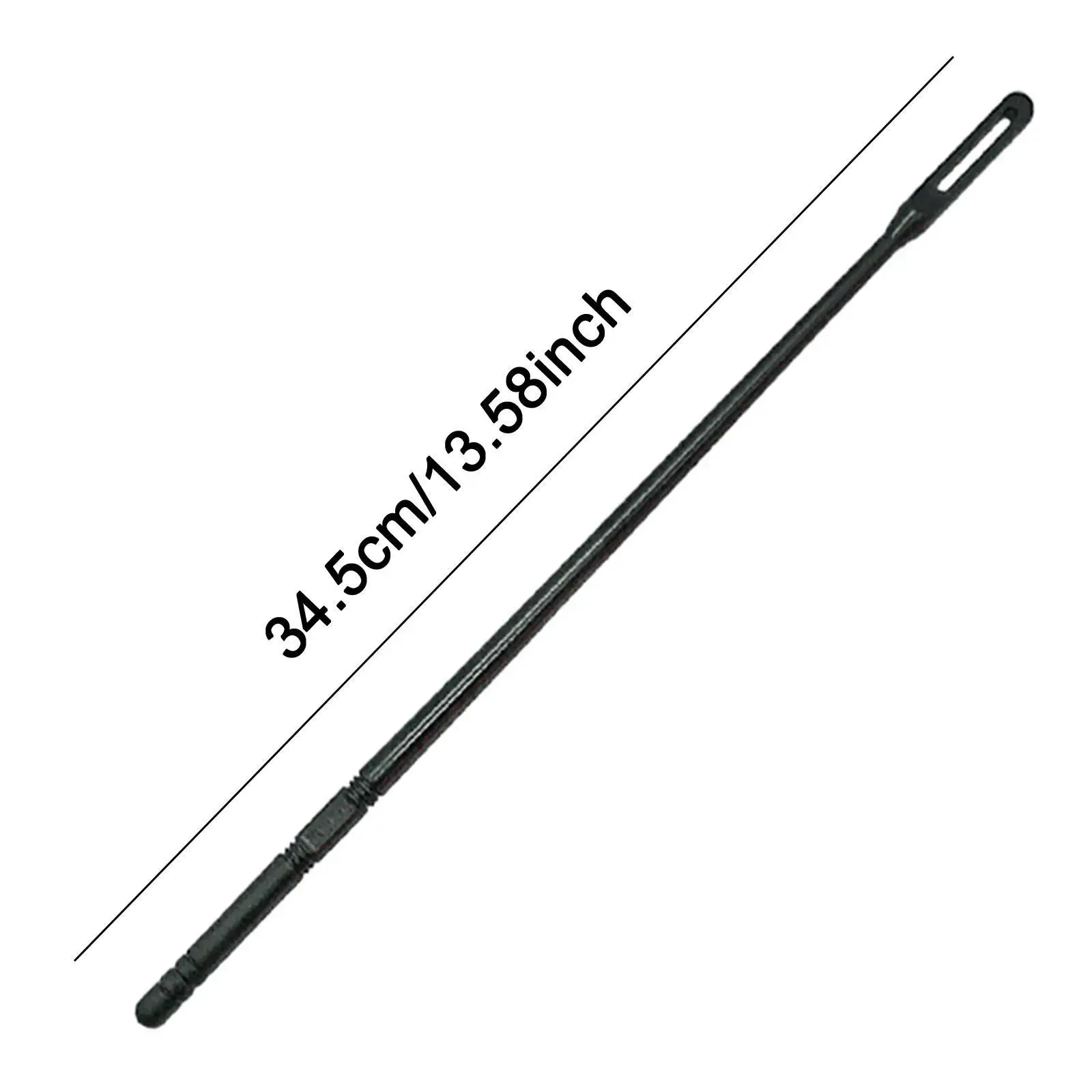 Woodwind Flute Cleaning Stick Large Eyelet Maintenance Tool for Flute Repair and Polishing Cloth Attachment