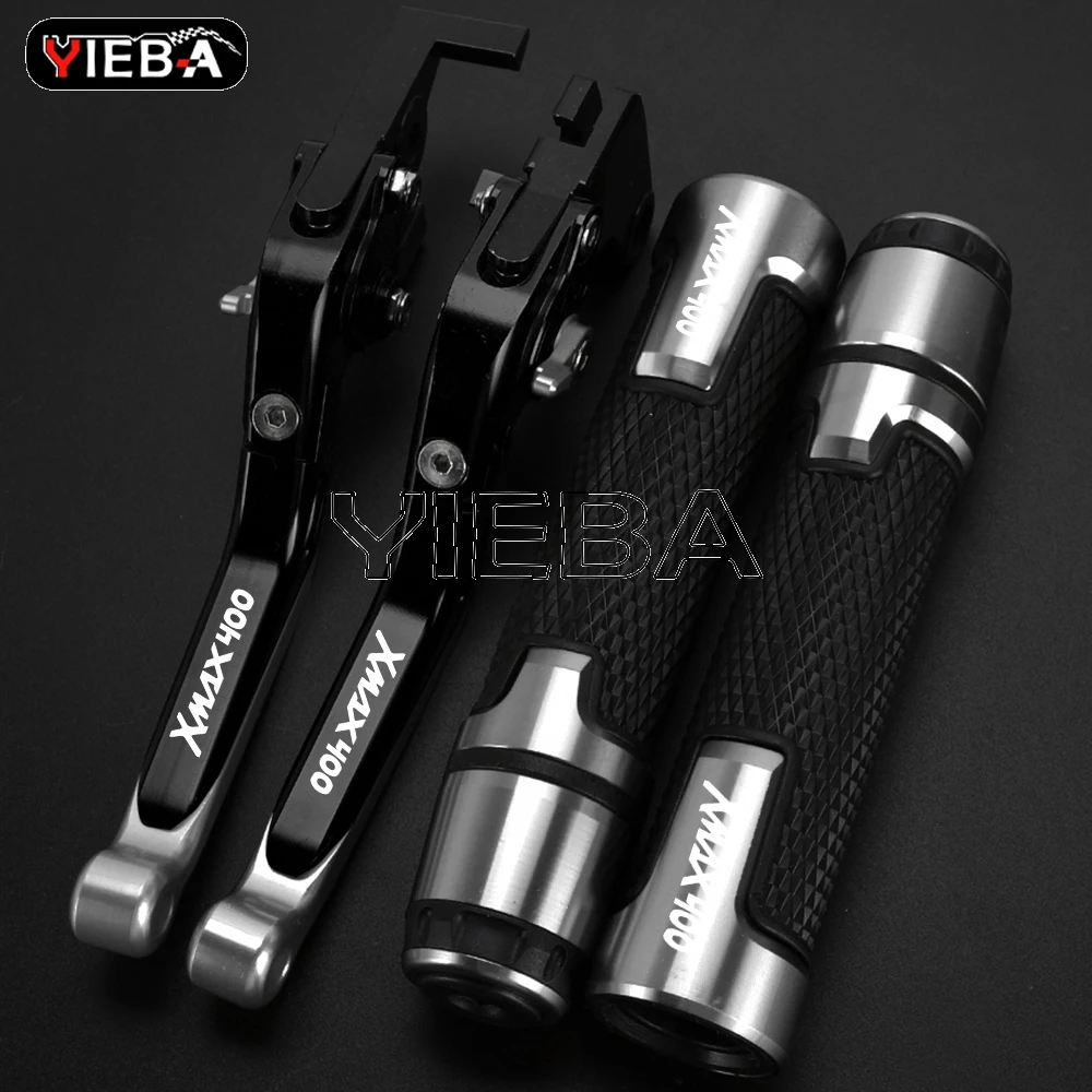 Motorcycle Adjustable Foldable Brake Clutch Levers FOR YAMAHA XMAX400 X MAX 400 allyeaRs 2006~2025 2024 Handlebar Handle Ends