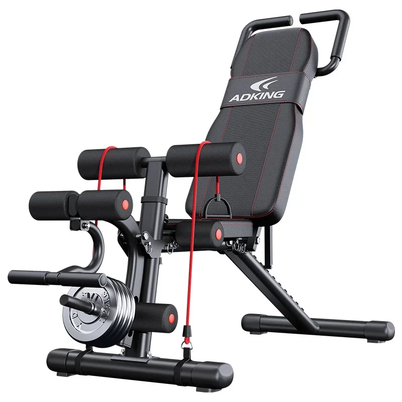 

Dumbbell Stool Bench Press Home Fitness Chair Sit-Up Assist Barbell Asuka Folding Multifunctional Stool