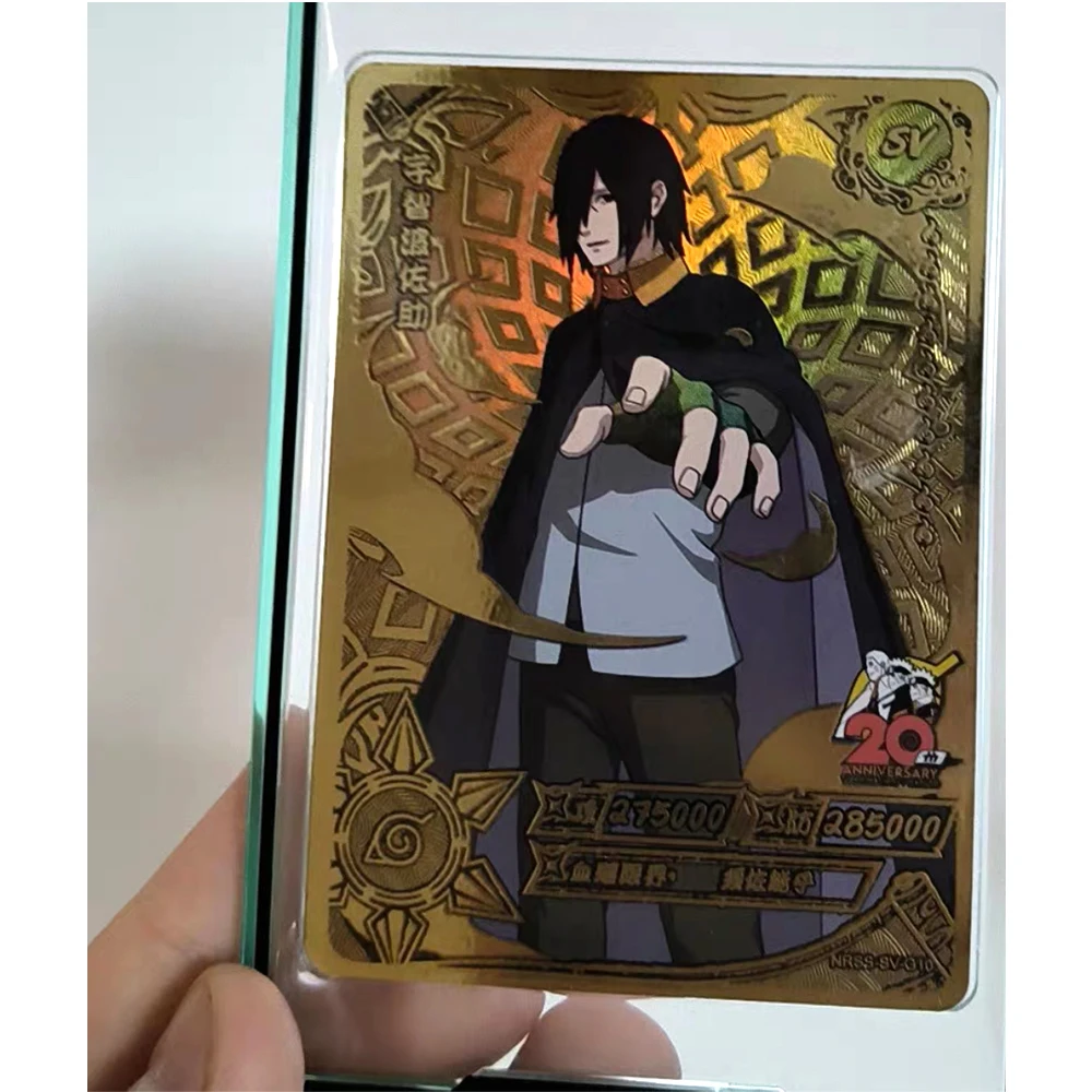 KAYOU NARUTO SV carte 1 ~ 10 série Senju Hashirama Nohara Rin rare jeu Cool jouets carte de Collection cadeau d'anniversaire de noël