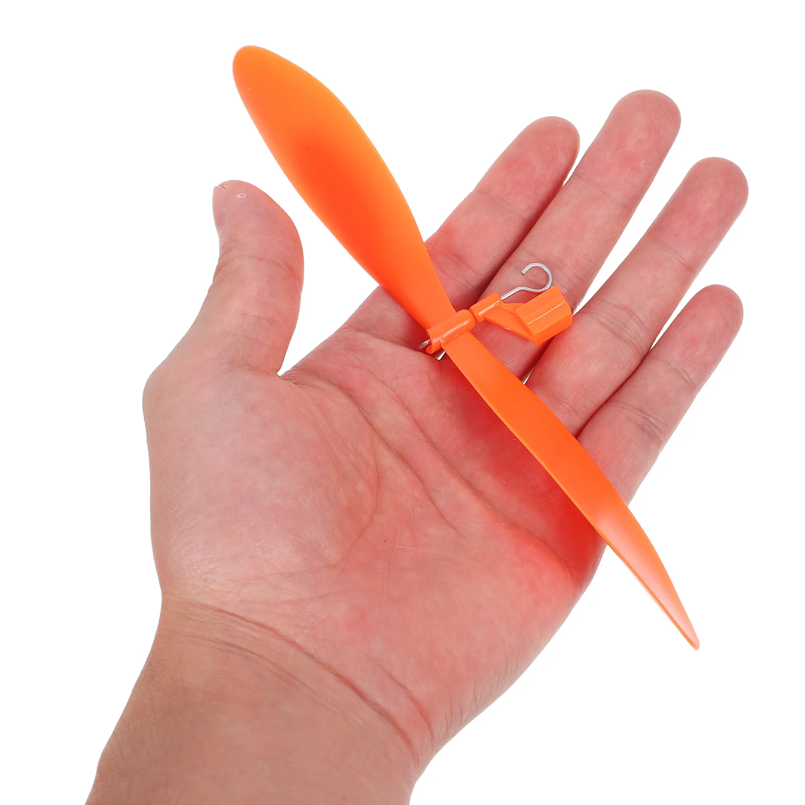 10pcs Rubber Band Power System Airplane Propeller Blades Glider Tiger Helicopter Wind Force Aircraft Adaptable