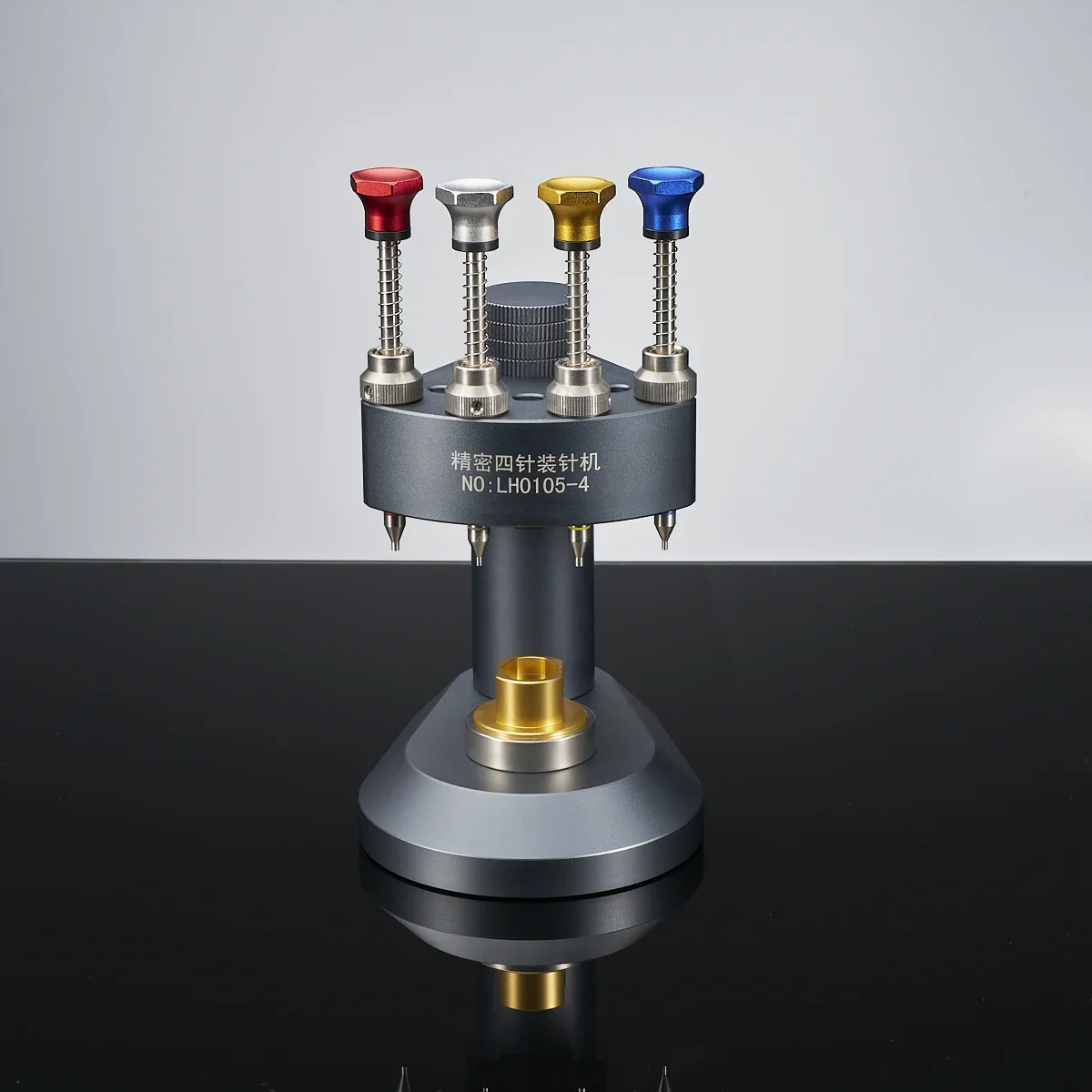 عالية الدقة ساعة الأيدي الضغط الصلب ساعة إبرة تثبيت إعداد تركيب أدوات إصلاح الساعات ومجموعات لصانع الساعات 4 دبابيس