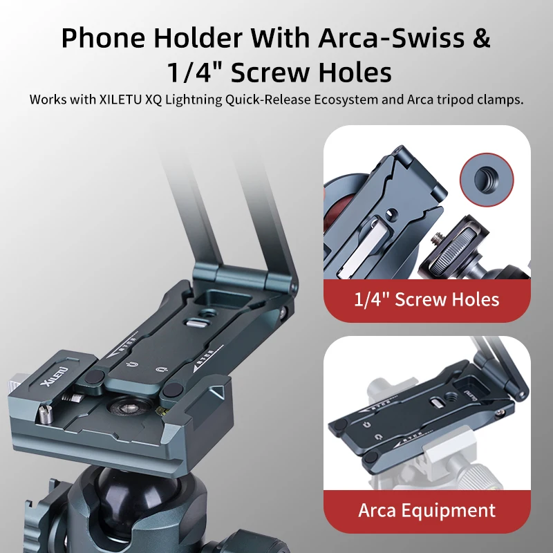 حامل ثلاثي القوائم للهاتف المغناطيسي من XILETU Magsafe مع خطاف حامل سطح مكتب قابل للطي للهواتف الذكية iPhone وفيديو السيلفي