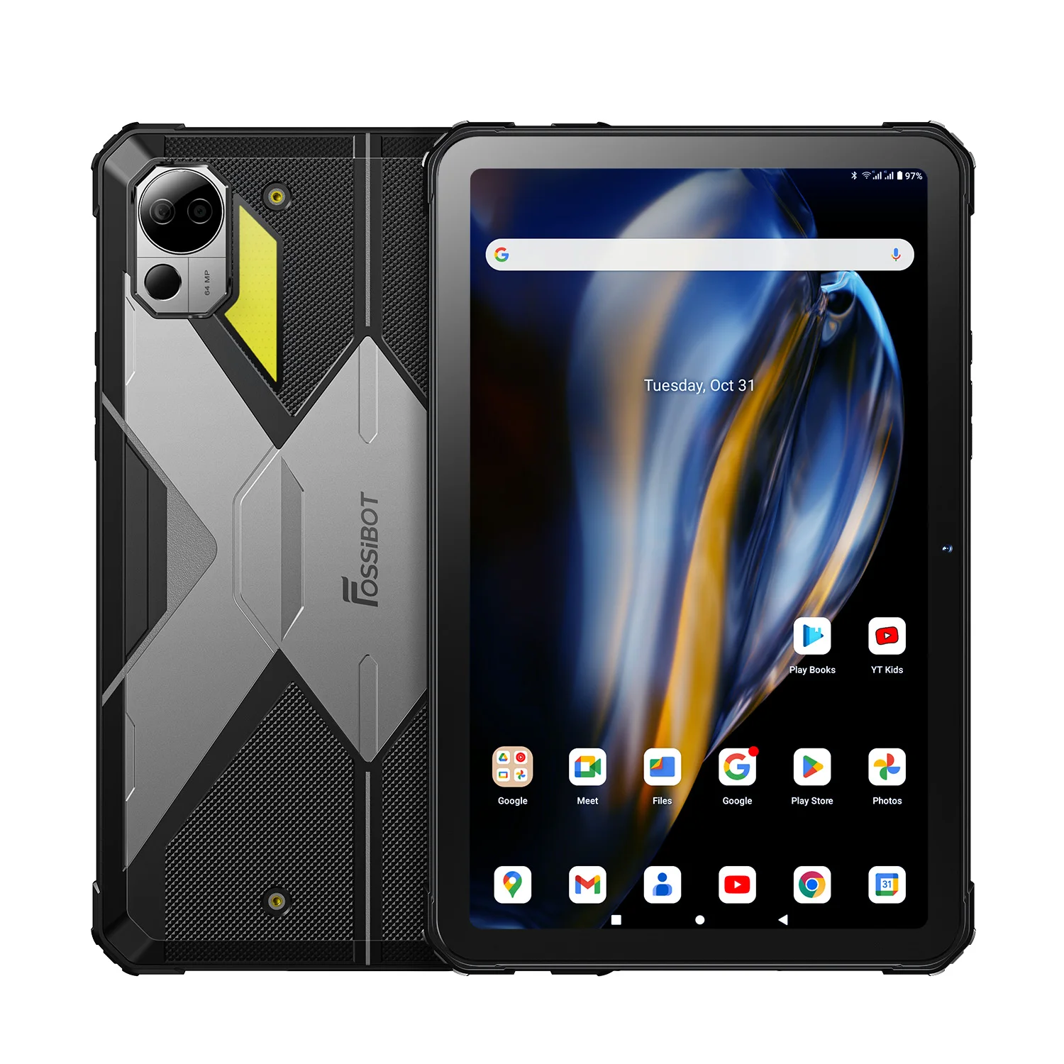 2026 DT2 Rugged Tablet PC 10.1 Inch FHD+ 12GB+256GB 22000mAh Battery IP68 IP69K Android 13 Rugged Android Tablet