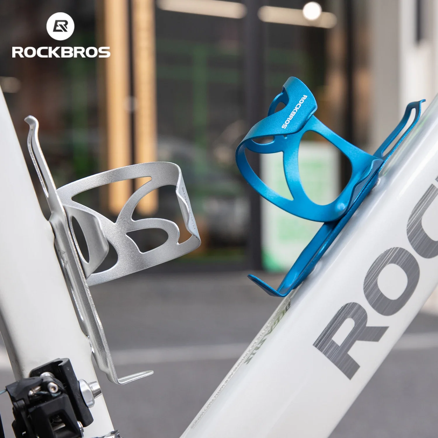 ROCKBROS Bicycle Bottle Holder Side-Pull Access Cup Holder Lightweight Stable Convenient Cycling Kettle Bracket