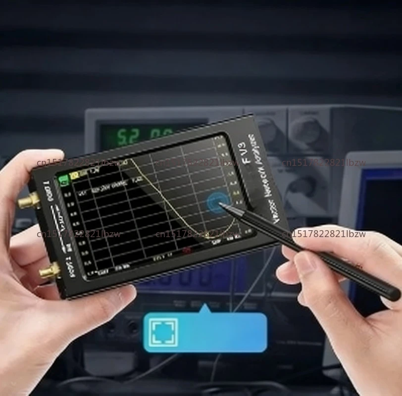 VNA-F V3 V2 1M-6G Vector Network Analyzer 50k-3G for VHF  Talent