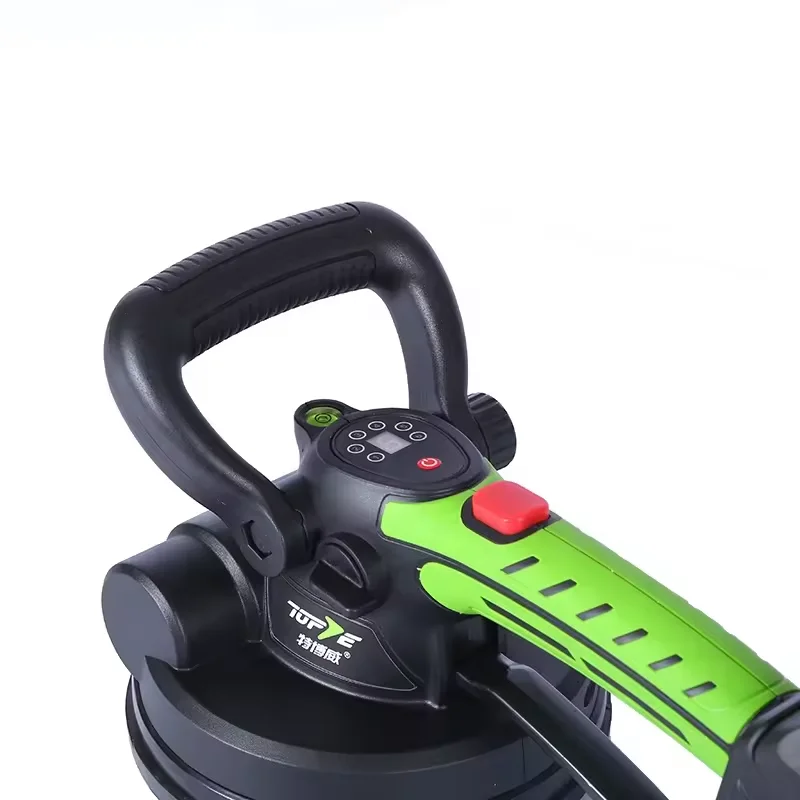 21V Professional Electric Leveling Tiling Tools Vibrator Suction Cup Vibrator Floor Plaster Laying Machine