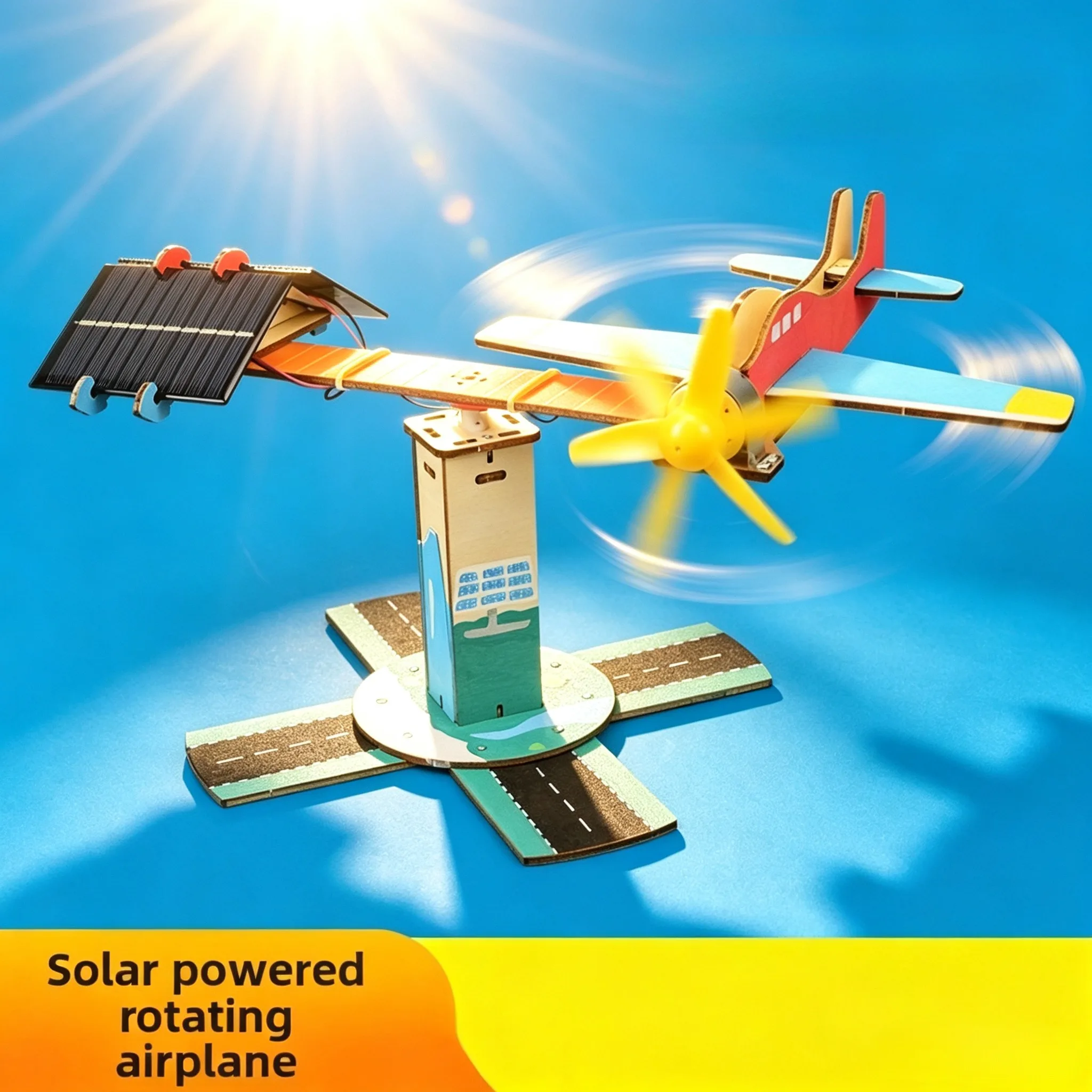 Solar-powered rotating airplan - Science Max 评论和价格