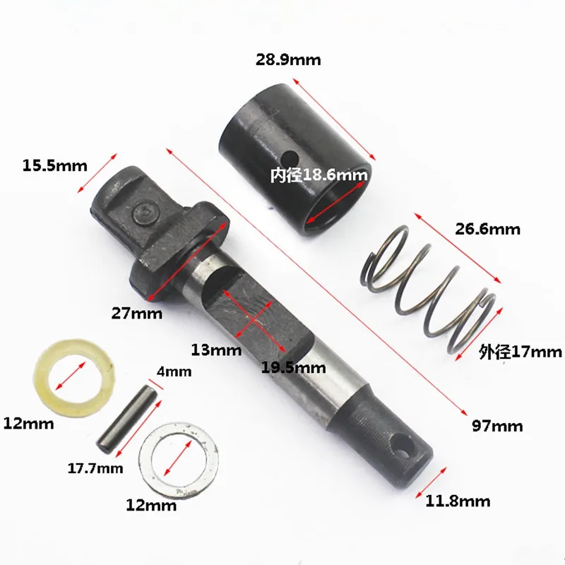 6pc/set Electric Hammer STOP LEVER replace for Hitachi PH65A Power Tool 65A Lock Bar spring pocket 85/95 lock rod