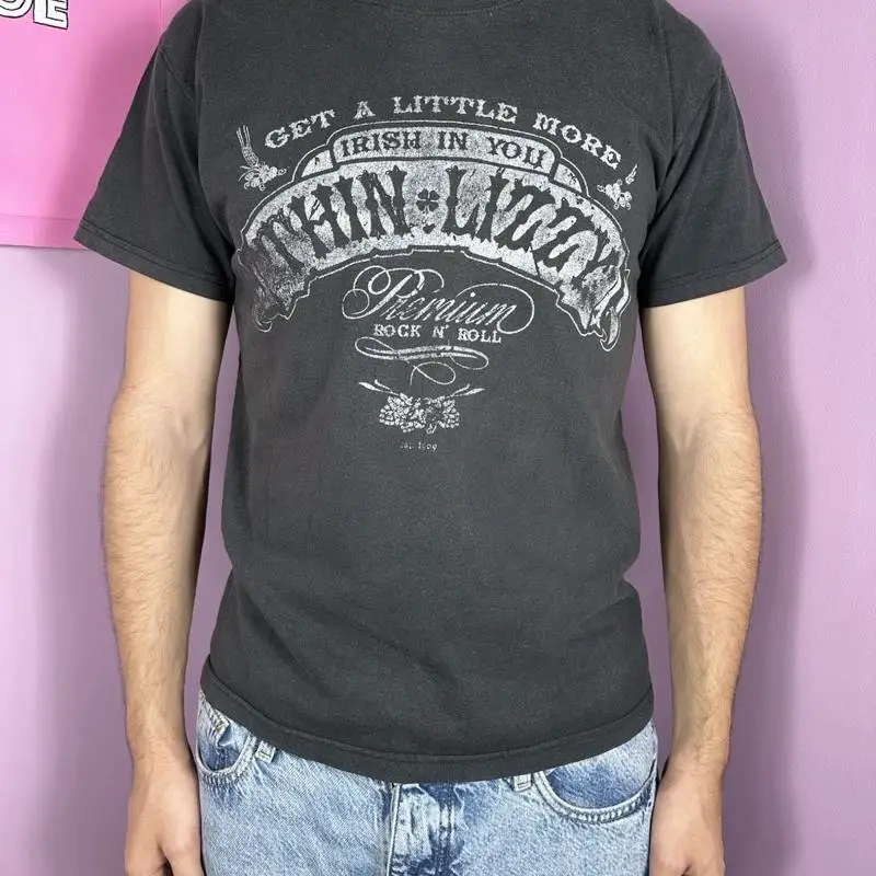 Thin Lizzy Vintage T Shirt Rock Distressed Promo 2012 Irish In You Size M