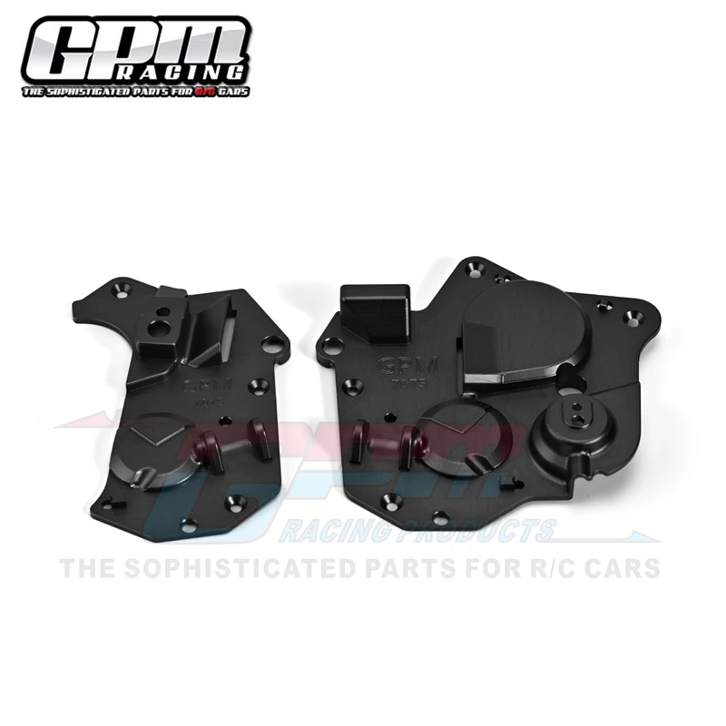 Chassis Side Cover Set para motocicleta, GPM CNC Alu 7075, LOS261014, LOS261014