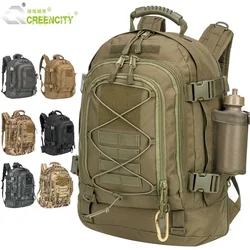 60l Männer taktischen Rucksack Molle Wander klettert asche Outdoor wasserdichte Sport reisetaschen Camping Jagd Rucksack