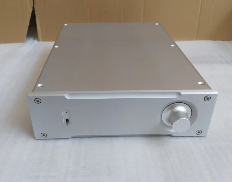 mini All aluminum amplifier chassis / Preamplifier case / AMP Enclosure DIY box (230 *70*308mm)