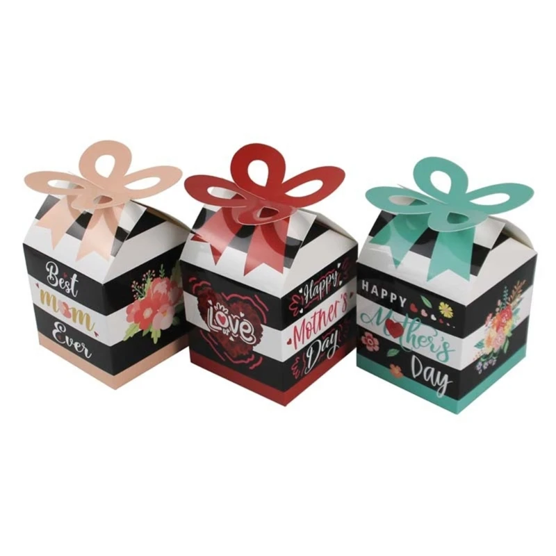 Mother Day Boxes,Mother Day Candy Boxes Mother Day Gift Bag Mother Day Goodie Boxes Chocolate Treat Boxes Party Decorations