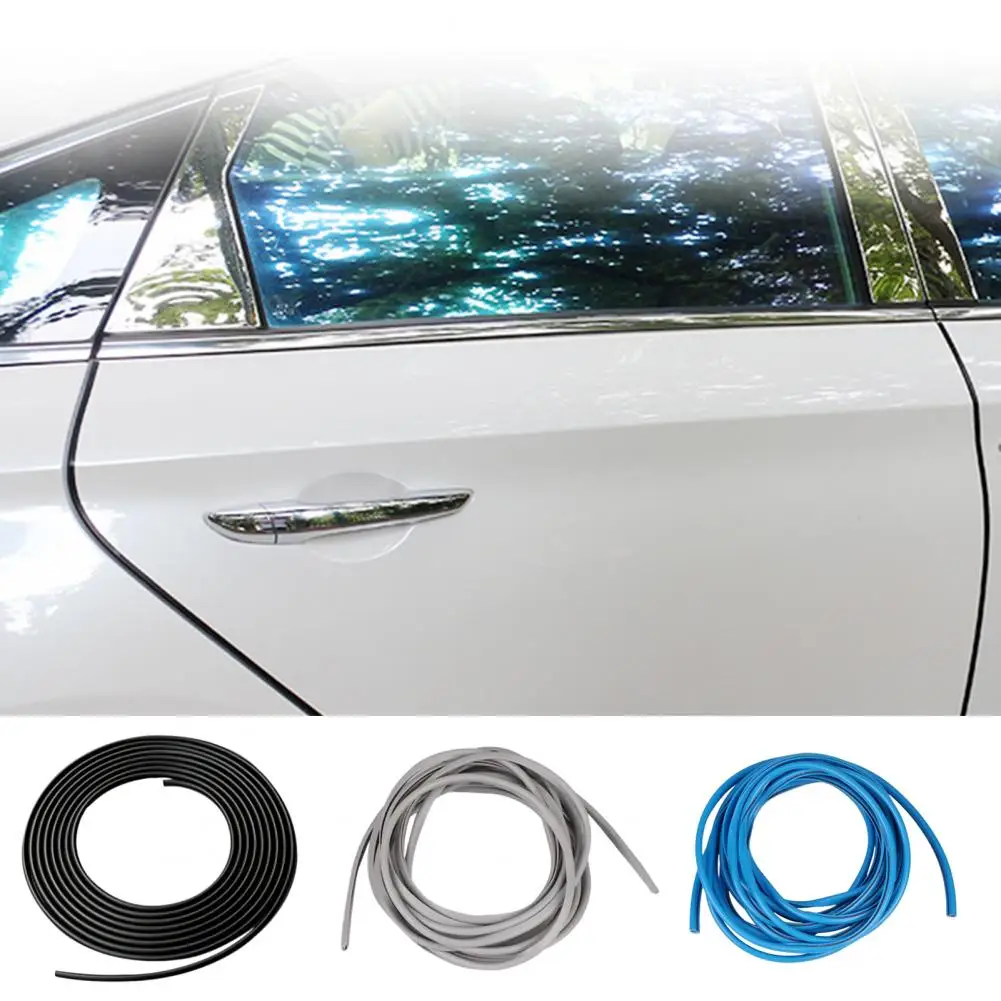 Sealing Strip Anticorrosion Self Adhesive Soundproof Noise Reduction Resilient Automotive Universal PVC Door Seal Strip for Car