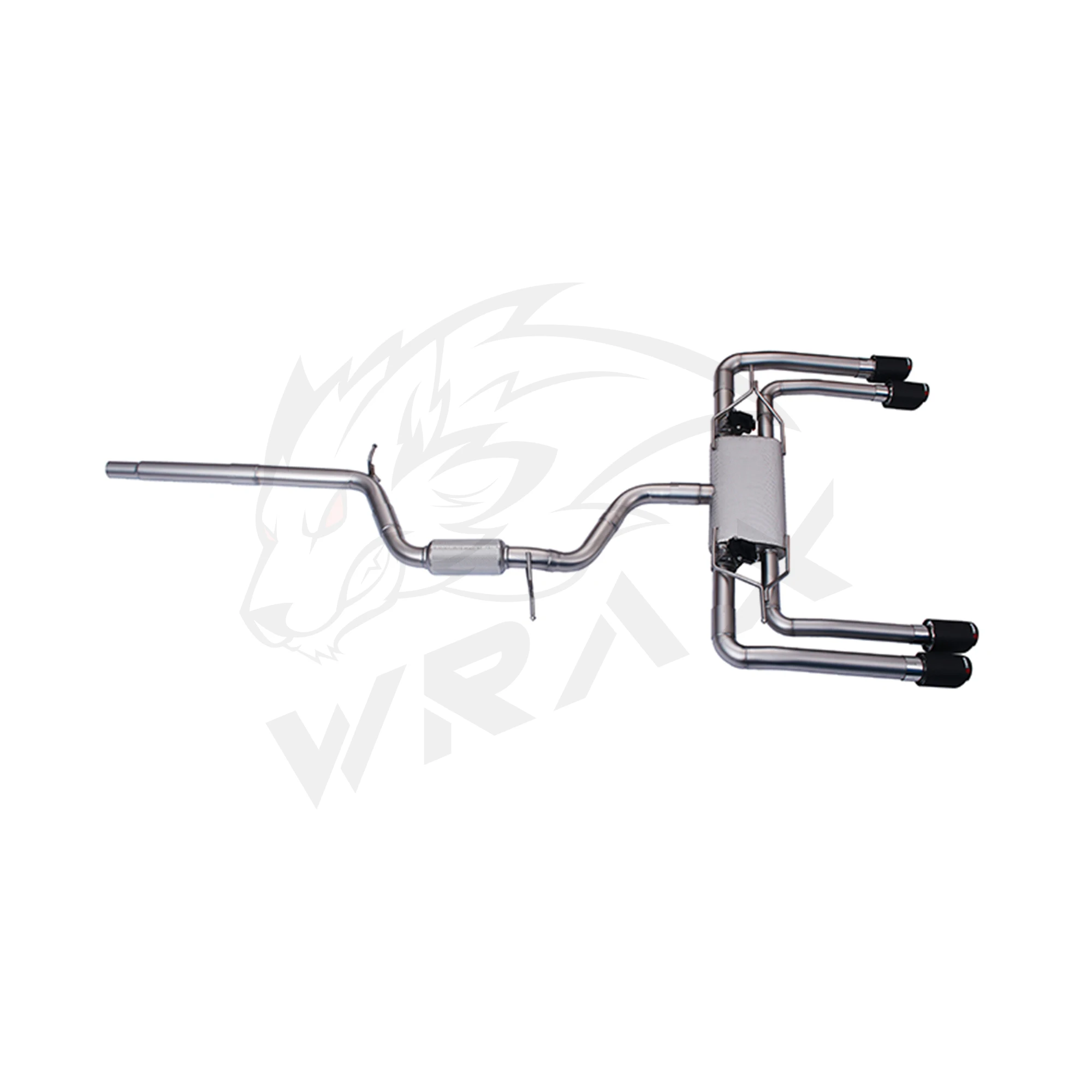 

WRAX (for AUDI A3 1.4T 14-22 with Valve Control Exhaust System) Auto Accessories Direct Fit Replacement Catback Exhaust Pipe