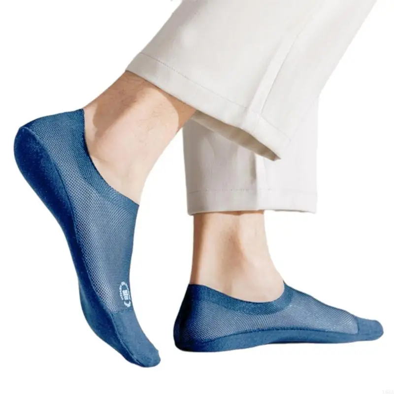 y88a men men's no show socks mesh socks antis slip slip غير مرئي الجوارب الجوارب المنخفضة المقطوعة