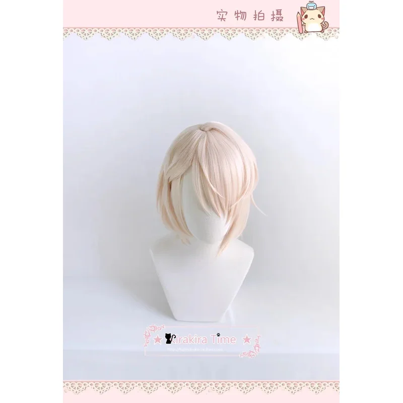 Natsume Minami Idolish7 Wig Costume Party Heat Resistant Synthetic Hair Halloween Costume Cosplay Wigs   Free Wig Cap