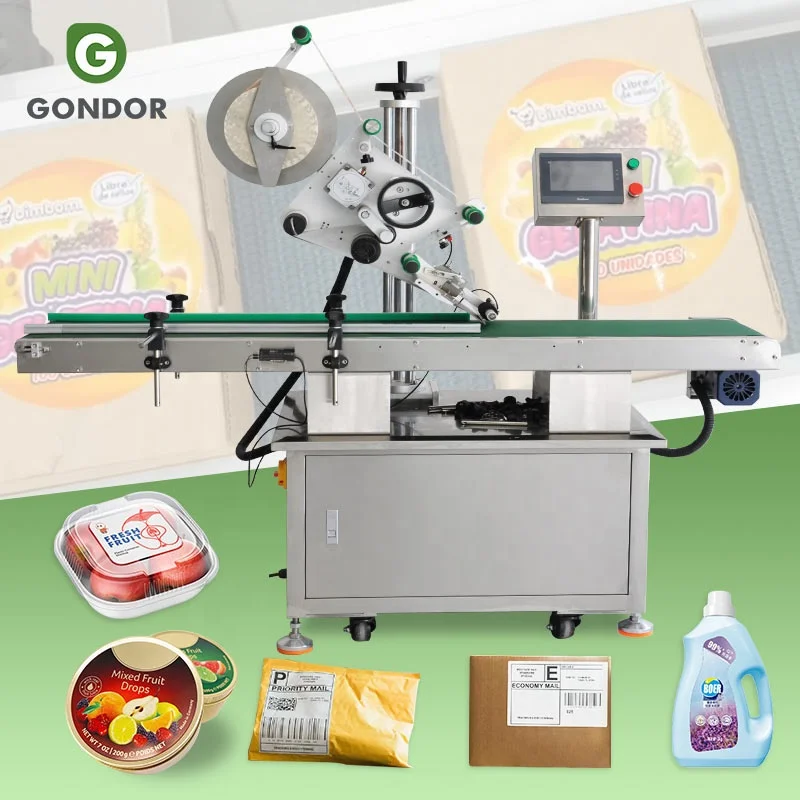 Etiquetadora Automática para Botellas Planas, Bolsas, Latas, Aplicadora de Etiquetas, Máquina de Pegado con Rodillo, Precio