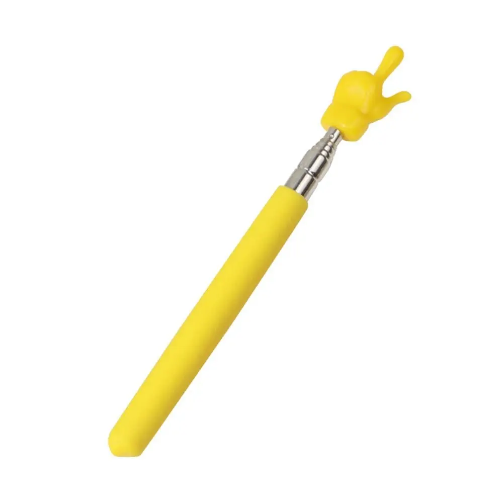 Afbeelding 5: Veelkleurige Schattige Vinger Leraar 'S Speciale Pointer Professionele Roestvrijstalen Schoolbord Leesgids Mode Lesgeven Stick