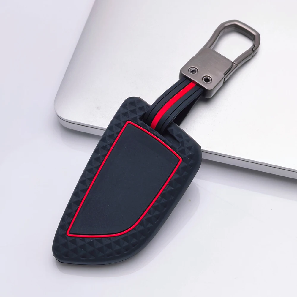 Silicone Car Key Case Cover Shell Fob for BMW F30 F31 F32 F34 F20 F21 F07 F10 1 3 5 7 Series X1 X3 G01 X4 G02 X5 F15 F16 M3 M4